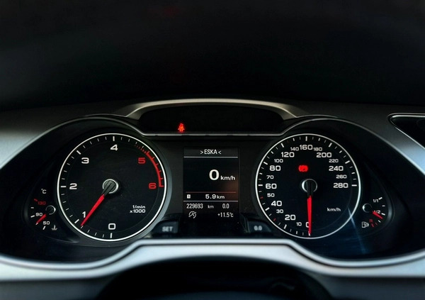 Audi A4 cena 48800 przebieg: 229000, rok produkcji 2015 z Głogówek małe 211